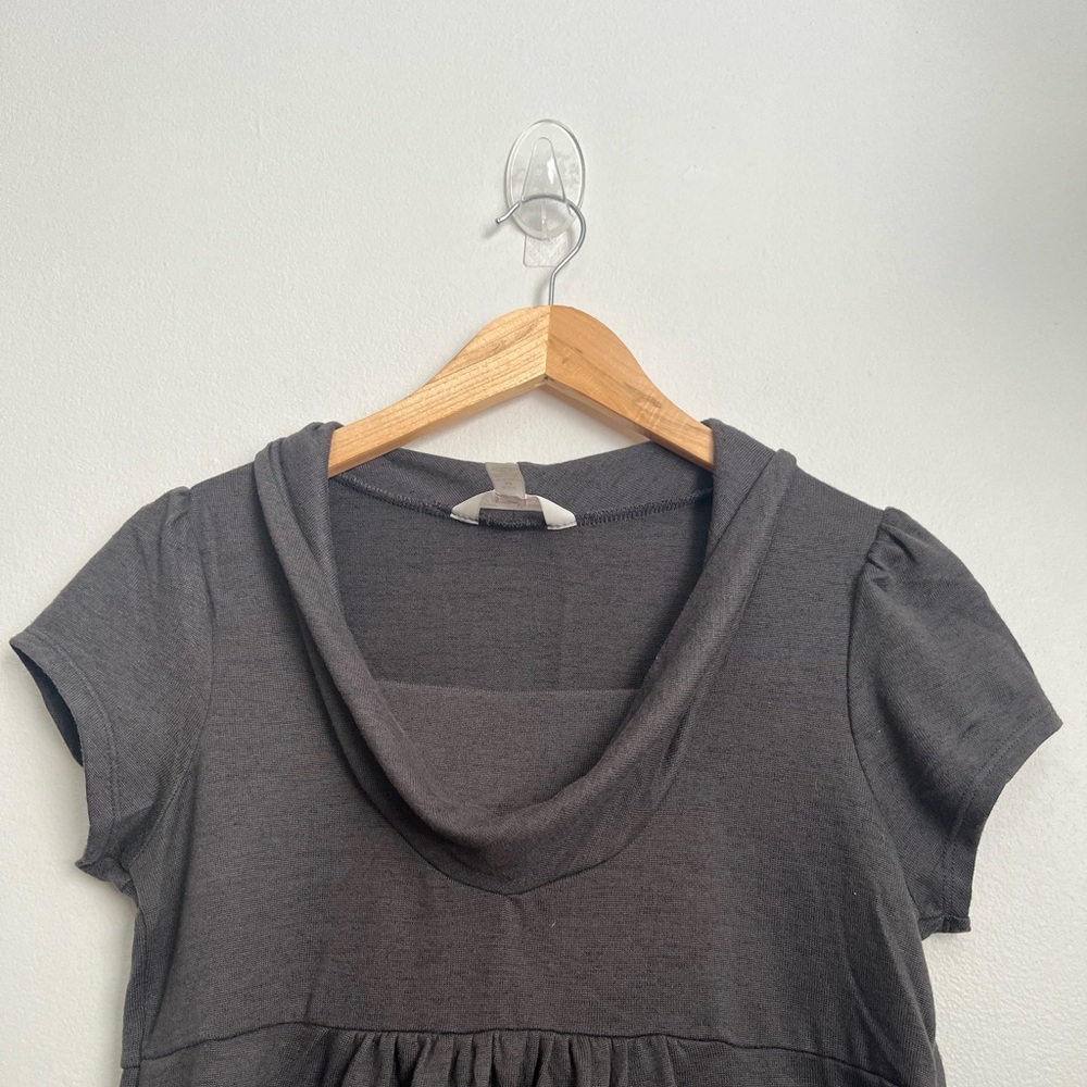 Three Seasons Maternity Charcoal Dress - Picture 6 of 12